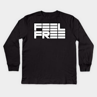 Feel Free by Visualuv Kids Long Sleeve T-Shirt